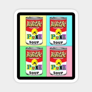 Pop Art Soup Art Punk soup Magnet