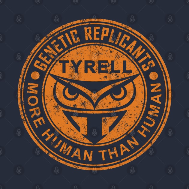 TYRELL CORPORATION (blade runner) grunge by LuksTEES