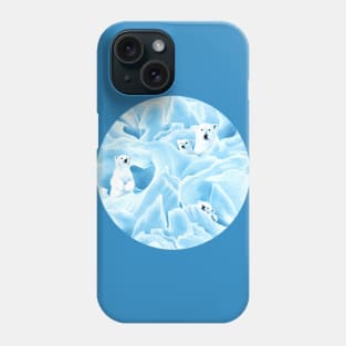 Polar Bear Family Phone Case