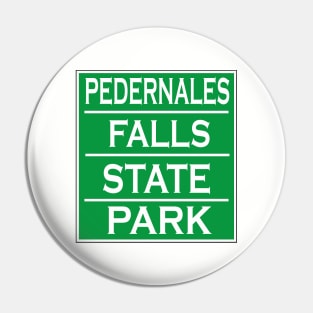 PEDERNALES FALLS STATE PARK Pin