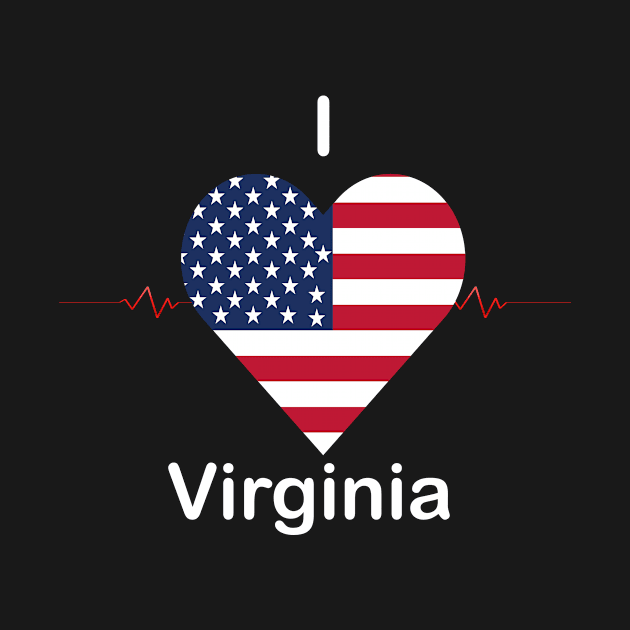 I love Virginia by FUNEMPIRE