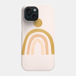 Rainbow In Neutral Colors Phone Case