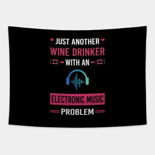 Wine Drinker Electronic Music Tapestry