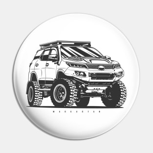 Fortuner monster Pin