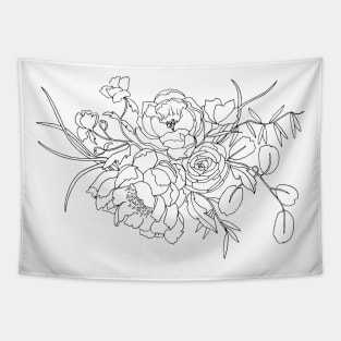 Bouquet in Bloom Tapestry