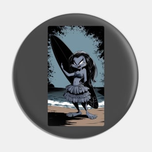 surfer girl Pin