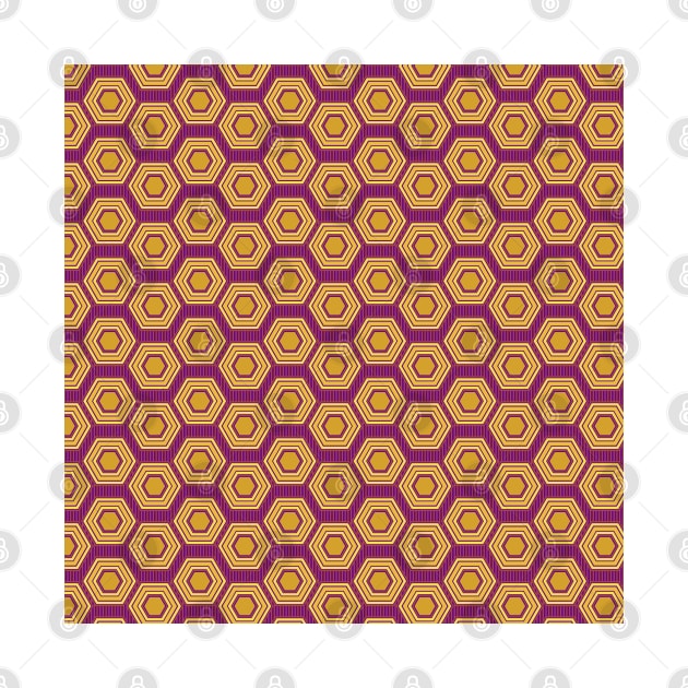 Simple Hexagon Pattern by zarya_kiqo