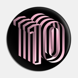 Jersey 10 - all pink version Pin