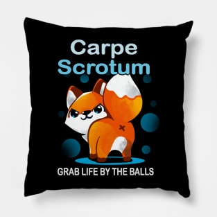 Carpe Scrotum Pillow