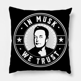 Elon Musk Pillow