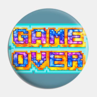 Game over Pin