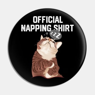 official napping shirt Pin