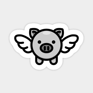 When Pigs Fly: Grey Magnet