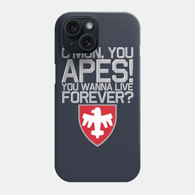 Starship Troopers Apes Phone Case by PopCultureShirts