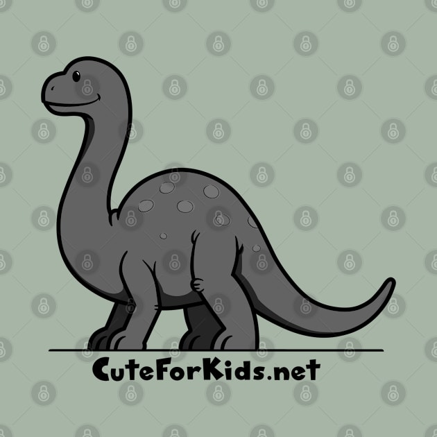 CuteForKids - Brontosaurus - Branded by VirtualSG