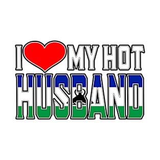 I Love My Hot Basotho Husband T-Shirt