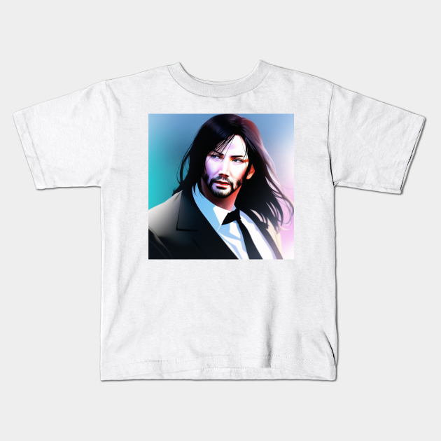AI Pop Art John Wick - John Wick - Kids T-Shirt | TeePublic Ai Pop Art John Wick - John Wick - Kids T-Shirt | Teepublic