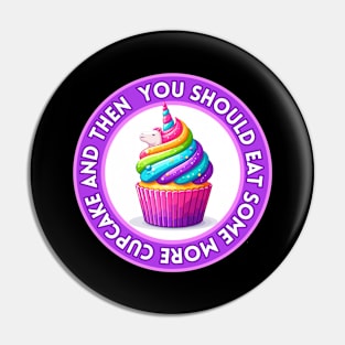 Unicorn Cupcake - You should eat some more | Rainbow | Foodie | Cute | Sweet Pin