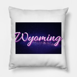 Galactic States - Wyoming Pillow