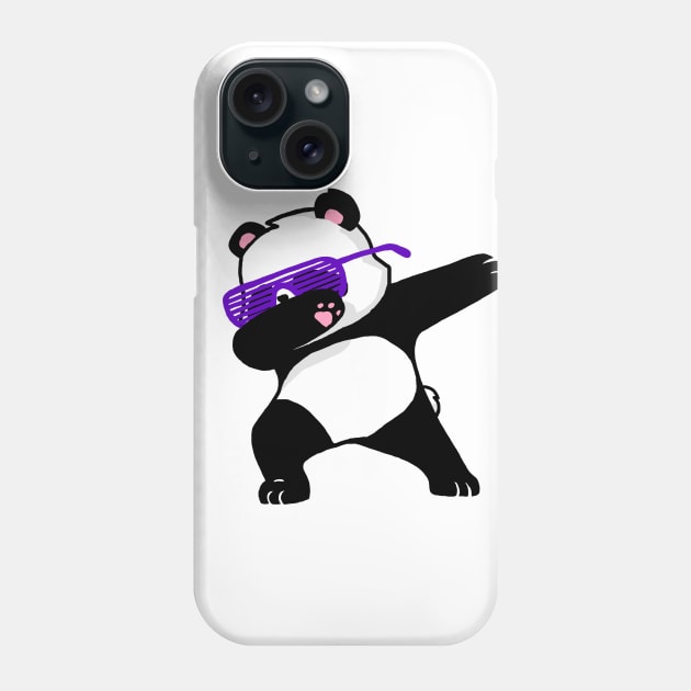 Dabbing Panda Funny Shirt Dab Hip Hop Phone Case by vo_maria