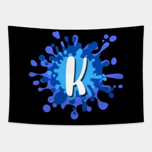 Letter K Tapestry