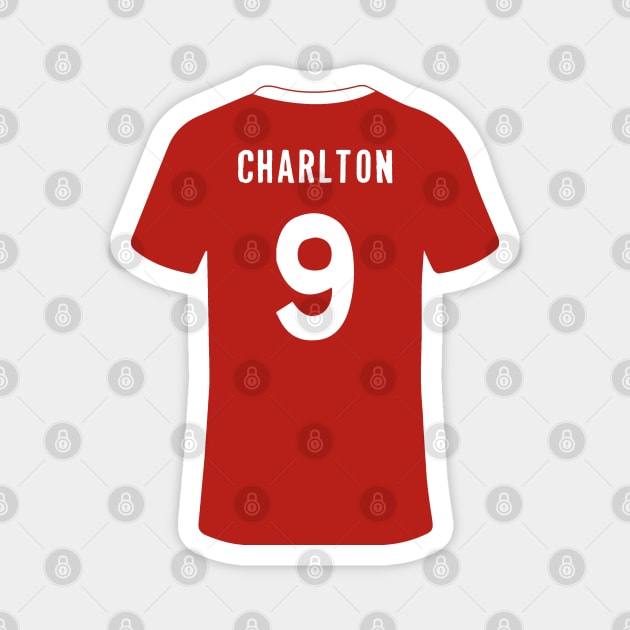 Bobby Charlton Jersey Magnet by slawisa