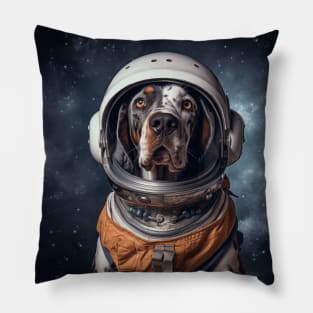 Astro Dog - Bluetick Coonhound Pillow