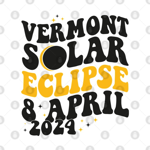 Vermont Total solar eclipse april 8 2024 by BestCatty 