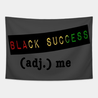 Black Success Tapestry