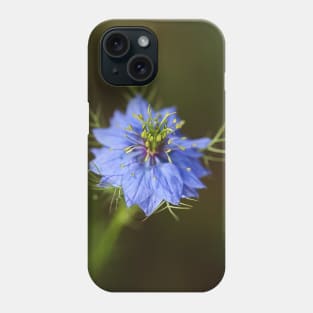 Nigella Flower Blue Phone Case