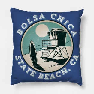 Bolsa Chica State beach Pillow