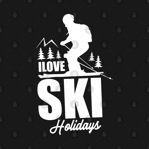 Snow Ski Holidays Trip Snowboard Winter Vacation by dr3shirts