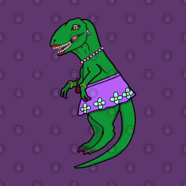 Lady Dinosaur by BlakCircleGirl