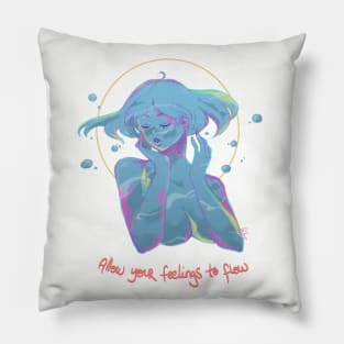 Feel the feels Pillow