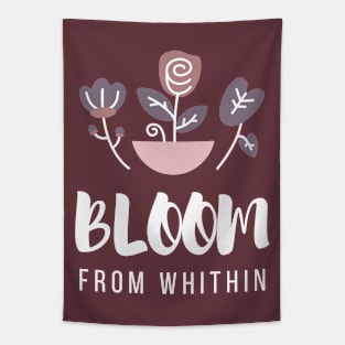 Bloom From Whithin Tapestry