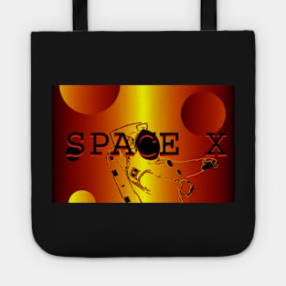 Space X face mask design A Tote