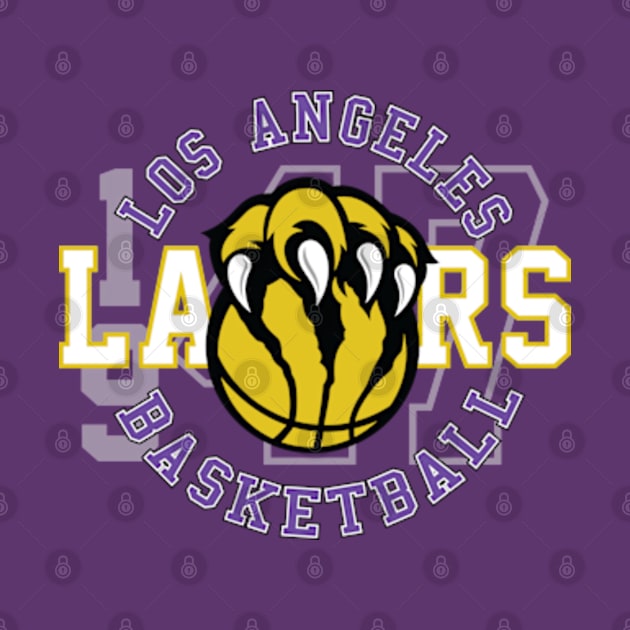 Los Angeles Lakers Basketball by apparel-art72