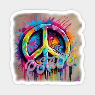 VIBRANT VISIONS (PEACE) Magnet