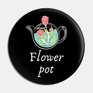 Flower Pot Pin