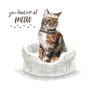 You Had Me At Meow T-Shirt