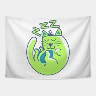 Cute Cat Club Tapestry