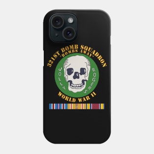 321st Bomb Squadron - WWII w PAC SVC Phone Case