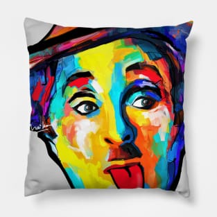 charlie chaplin Pillow