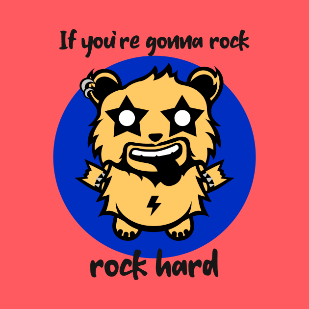 Rock Beary Hard by MCALTees