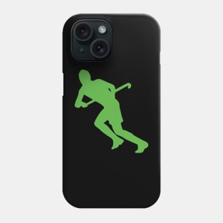 Field Hockey Player Silhouette Phone Case