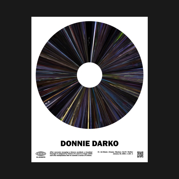 minimal_Donnie Darko Warp Barcode Movie by silver-light