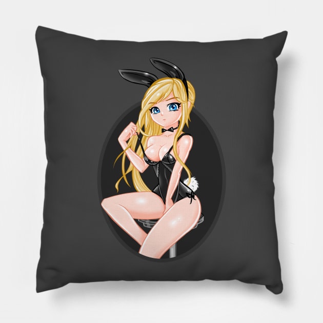 Wabbit Pillow by poolboy