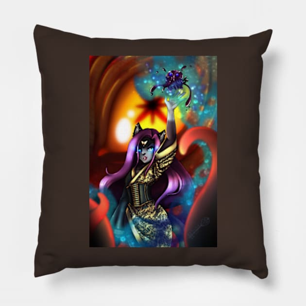 Iris - Summoner Pillow by KeishaMaKainn