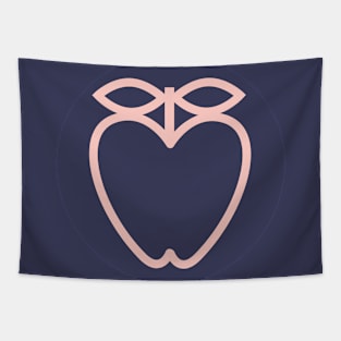 Pink Apple Tapestry