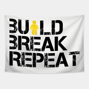 Build Break Repeat Tapestry